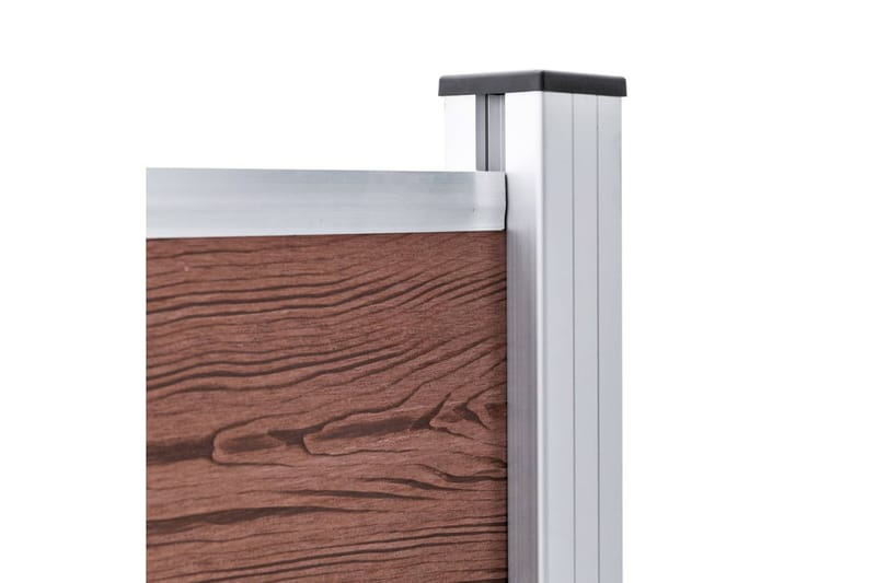 Hagegjerde WPC 872x106 cm brun - Hus & oppussing - Innsynsbeskyttelse & innhegning - Gjerde