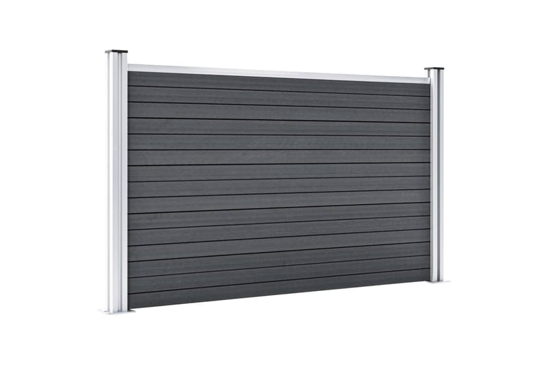 Hagegjerde WPC 872x106 cm grå - Hus & oppussing - Innsynsbeskyttelse & innhegning - Gjerde