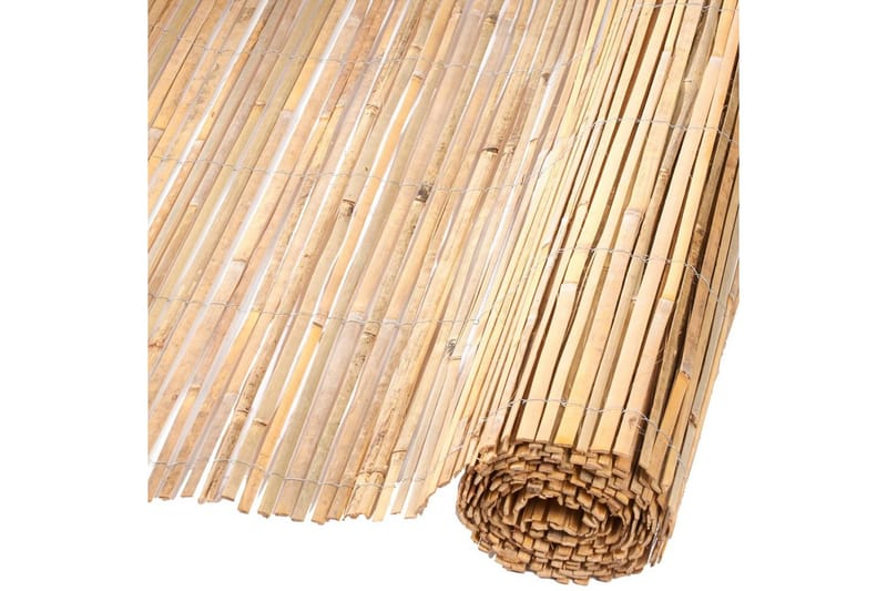 Nature Hageskjerm bambus 1,5x5 m - Plastgjerde