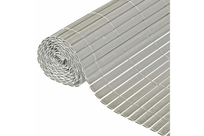 Nature Hageskjerm dobbeltsidig PVC 1,5x3m grå - Hus & oppussing - Innsynsbeskyttelse & innhegning - Gjerde