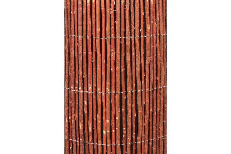 Nature Hageskjerm selje 1x3 m 10 cm tykk - Plastgjerde