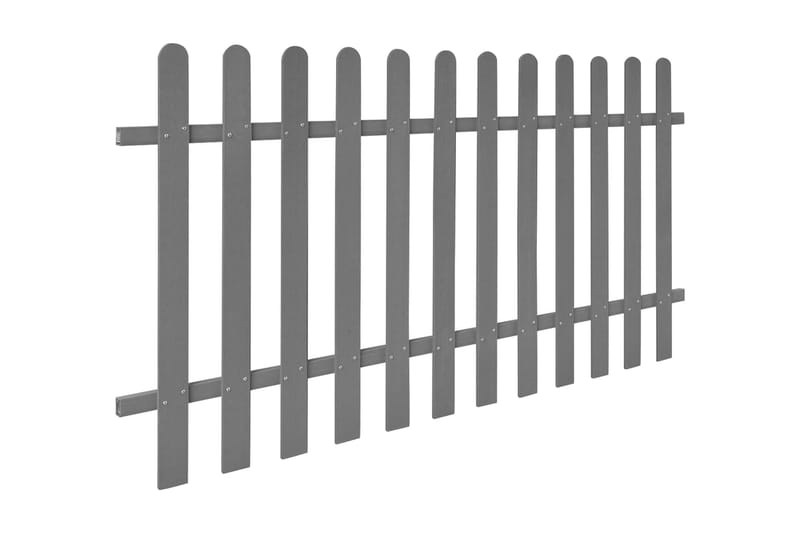 Stakittgjerde WPC 200x100 cm - Hus & oppussing - Innsynsbeskyttelse & innhegning - Gjerde