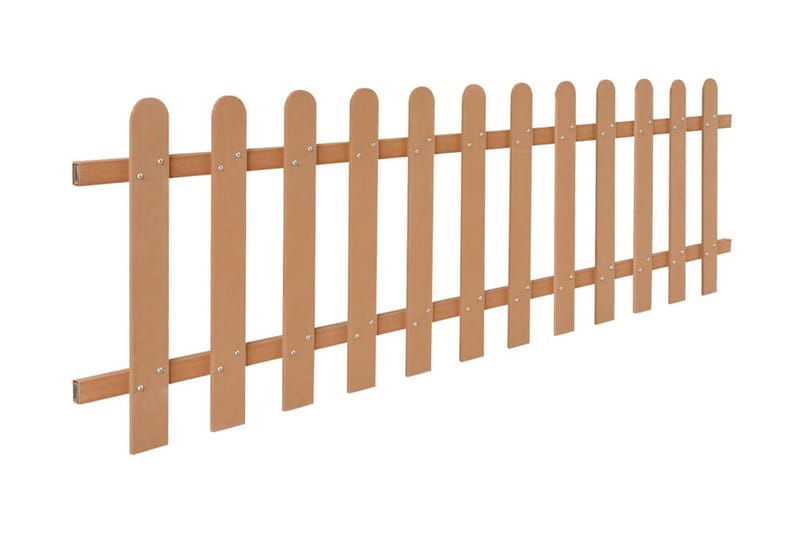 Stakittgjerde WPC 200x60 cm - Hus & oppussing - Innsynsbeskyttelse & innhegning - Gjerde