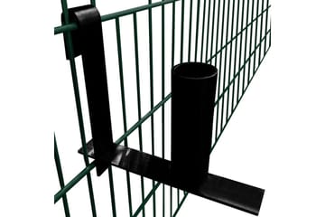Dispensere for skjermstrimler for gjerde 2 stk stål - Hus & oppussing - Innsynsbeskyttelse & innhegning - Gjerde
