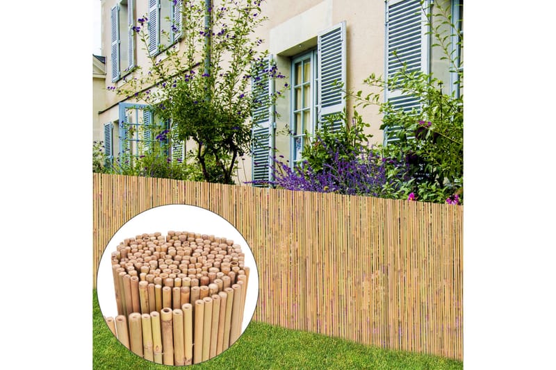 Bambusgjerde 300x100 cm - Hus & oppussing - Innsynsbeskyttelse & innhegning - Gjerde