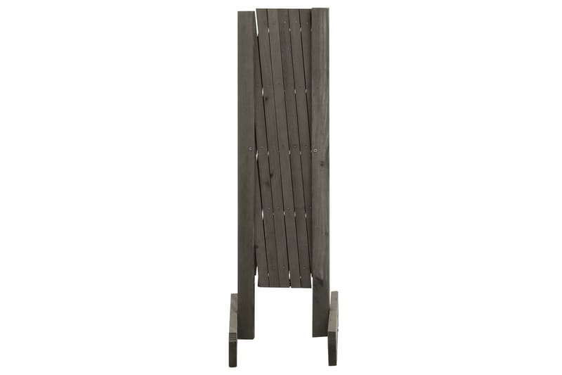 Espaliergjerde grå 120x60 cm heltre gran - Grå - Hus & oppussing - Innsynsbeskyttelse & innhegning - Gjerde
