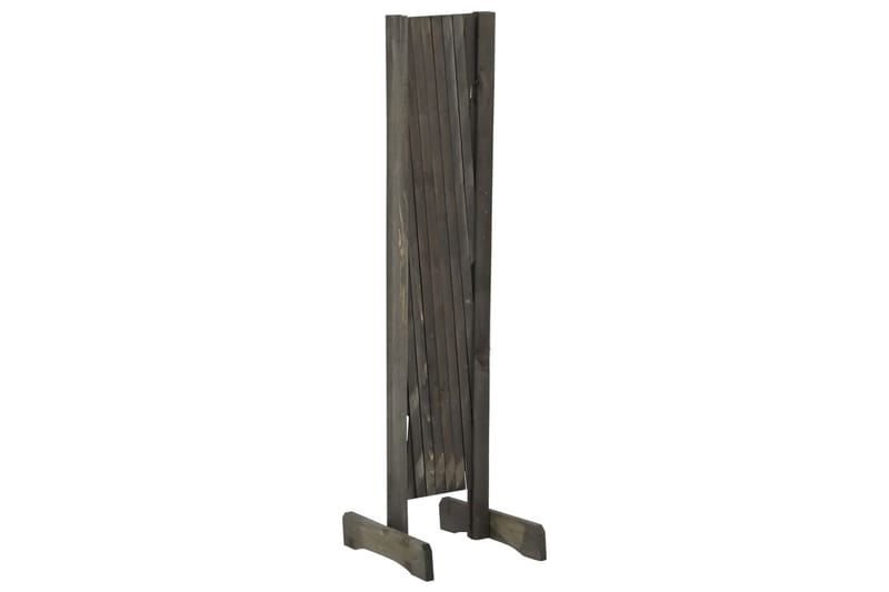 Espaliergjerde grå 120x90 cm heltre gran - Grå - Hus & oppussing - Innsynsbeskyttelse & innhegning - Gjerde