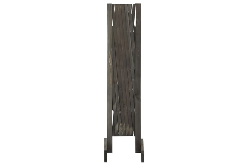 Espaliergjerde grå 120x90 cm heltre gran - Grå - Hus & oppussing - Innsynsbeskyttelse & innhegning - Gjerde