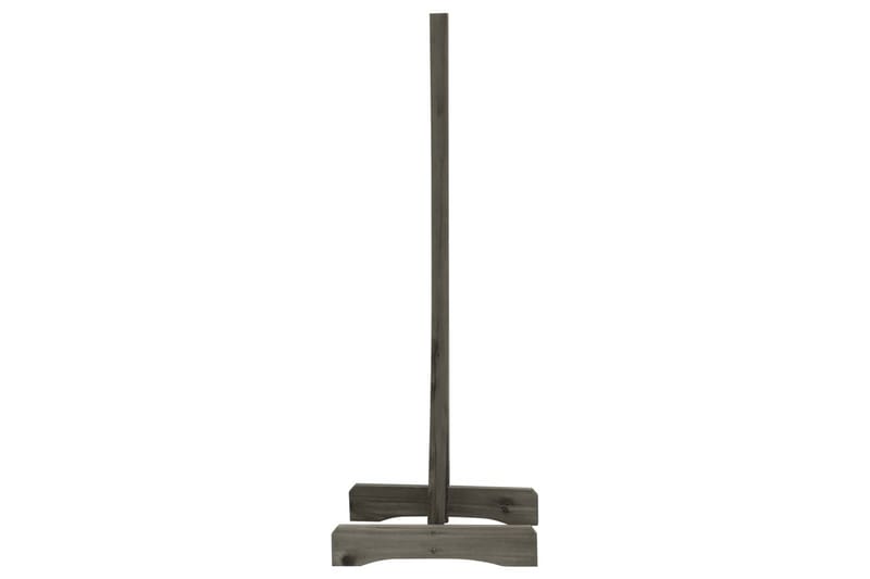 Espaliergjerde grå 150x80 cm heltre gran - Grå - Hus & oppussing - Innsynsbeskyttelse & innhegning - Gjerde