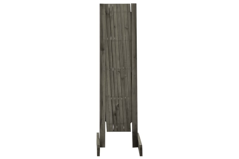 Espaliergjerde grå 150x80 cm heltre gran - Grå - Hus & oppussing - Innsynsbeskyttelse & innhegning - Gjerde