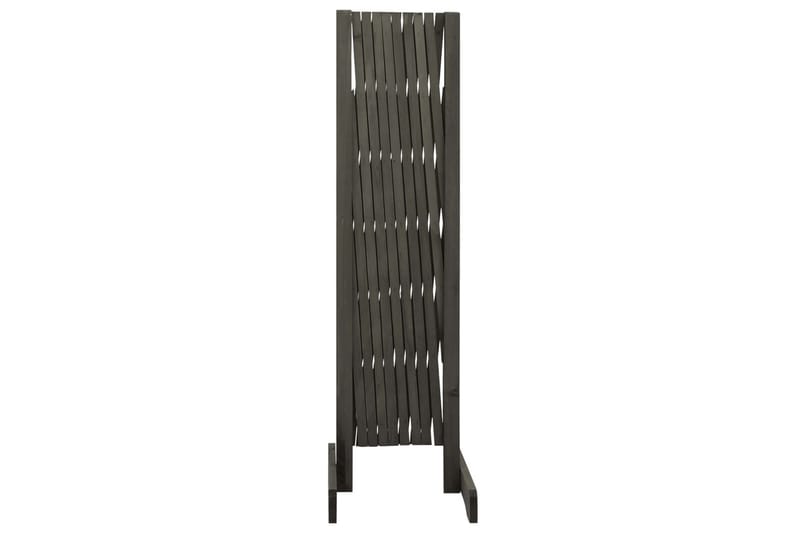 Espaliergjerde grå 180x100 cm heltre gran - Grå - Hus & oppussing - Innsynsbeskyttelse & innhegning - Gjerde