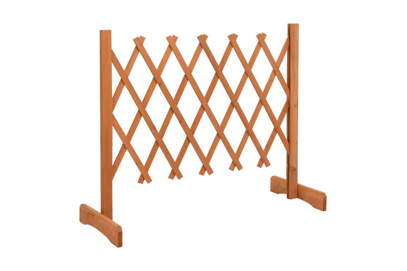 Espaliergjerde oransje 120x60 cm heltre gran - Oransj - Hus & oppussing - Innsynsbeskyttelse & innhegning - Gjerde