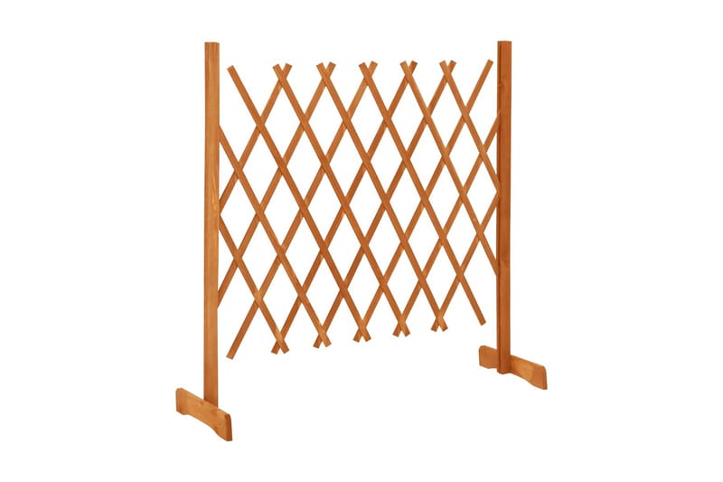 Espaliergjerde oransje 120x90 cm heltre gran - Oransj - Hus & oppussing - Innsynsbeskyttelse & innhegning - Gjerde