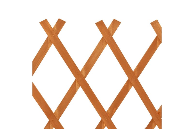 Espaliergjerde oransje 120x90 cm heltre gran - Oransj - Hus & oppussing - Innsynsbeskyttelse & innhegning - Gjerde