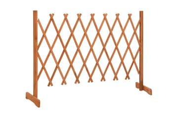 Espaliergjerde oransje 150x80 cm heltre gran - Oransj - Hus & oppussing - Innsynsbeskyttelse & innhegning - Gjerde