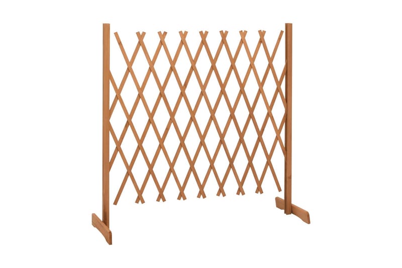 Espaliergjerde oransje 180x100 cm heltre gran - Oransj - Hus & oppussing - Innsynsbeskyttelse & innhegning - Gjerde