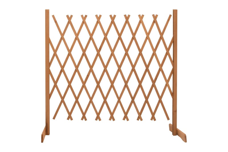 Espaliergjerde oransje 180x100 cm heltre gran - Oransj - Hus & oppussing - Innsynsbeskyttelse & innhegning - Gjerde
