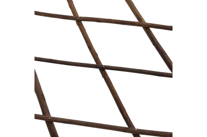 Espaliergjerder selje 5 stk 180x30 cm - Brun - Hus & oppussing - Innsynsbeskyttelse & innhegning - Gjerde