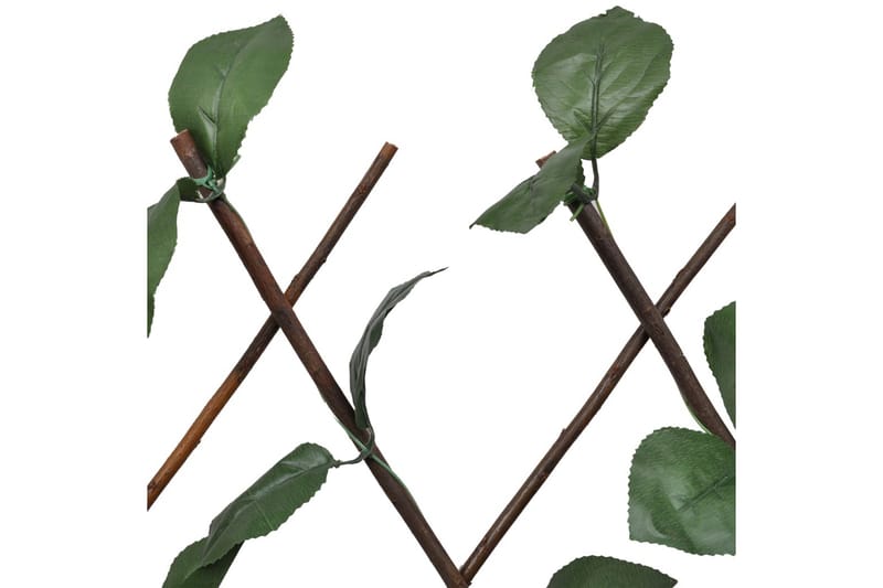 Espaliergjerder selje med kunstige blader 5 stk 180x30 cm - Hus & oppussing - Innsynsbeskyttelse & innhegning - Gjerde