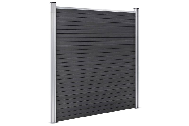 Hagegjerde WPC 1045x186 cm grå - Hus & oppussing - Innsynsbeskyttelse & innhegning - Gjerde