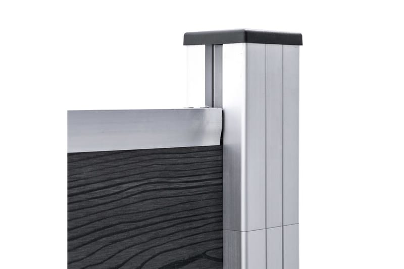 Hagegjerde WPC 1045x186 cm grå - Hus & oppussing - Innsynsbeskyttelse & innhegning - Gjerde