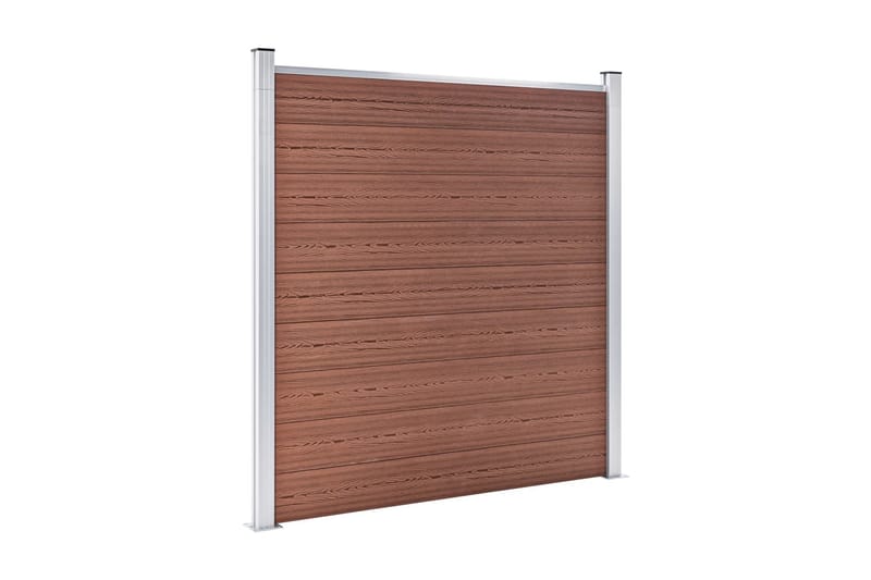 Hagegjerde WPC 1564x186 cm brun - Hus & oppussing - Innsynsbeskyttelse & innhegning - Gjerde