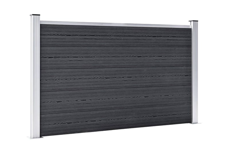 Hagegjerde WPC 180x105 cm grå - Hus & oppussing - Innsynsbeskyttelse & innhegning - Gjerde