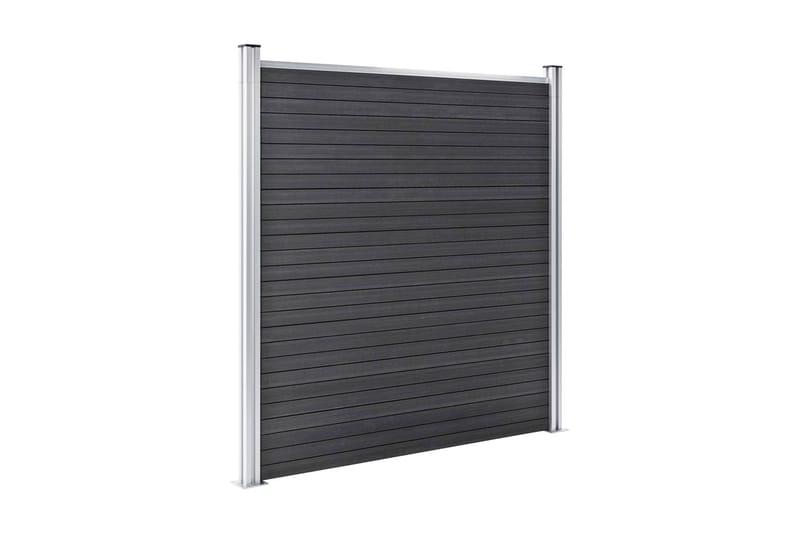 Hagegjerde WPC 353x186 cm grå - Hus & oppussing - Innsynsbeskyttelse & innhegning - Gjerde