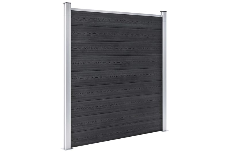 Hagegjerde WPC 353x186 cm grå - Hus & oppussing - Innsynsbeskyttelse & innhegning - Gjerde
