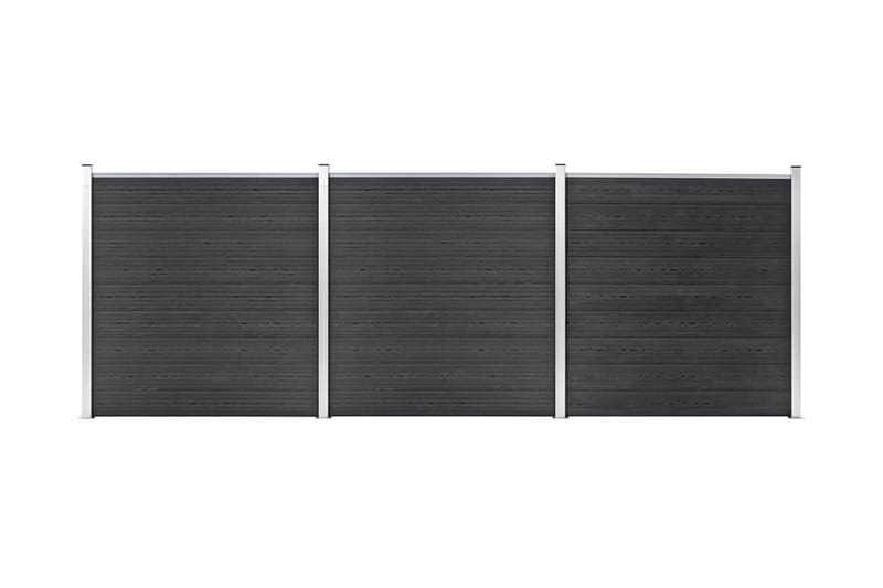 Hagegjerde WPC 526x186 cm grå - Hus & oppussing - Innsynsbeskyttelse & innhegning - Gjerde