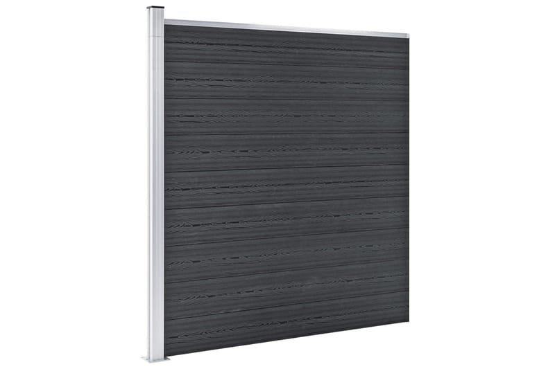 Hagegjerde WPC 872x186 cm grå - Hus & oppussing - Innsynsbeskyttelse & innhegning - Gjerde