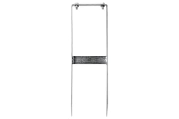 Jordspyd 2 stk for WPC gjerde stål 40 cm - Hus & oppussing - Innsynsbeskyttelse & innhegning - Gjerde