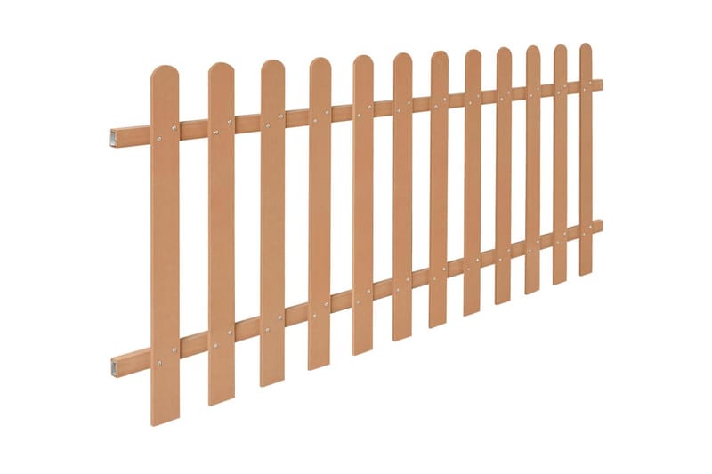 Stakittgjerde WPC 200x80 cm - Hus & oppussing - Innsynsbeskyttelse & innhegning - Gjerde