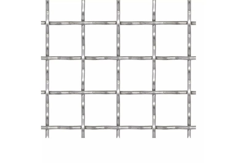 Krympet kjedegjerde for hage stål 50x50cm 21x21x2,5mm - Hus & oppussing - Innsynsbeskyttelse & innhegning - Gjerde