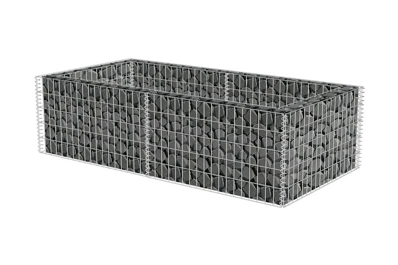 Gabion galvanisert stål 180x90x50 cm - Hus & oppussing - Innsynsbeskyttelse & innhegning - Mur