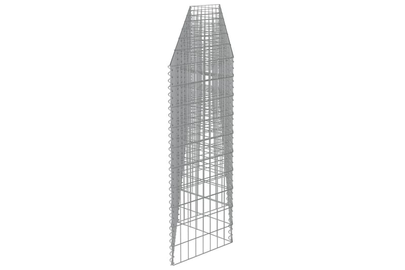 Gabion galvanisert stål 450x30x100 cm - Hus & oppussing - Innsynsbeskyttelse & innhegning - Mur