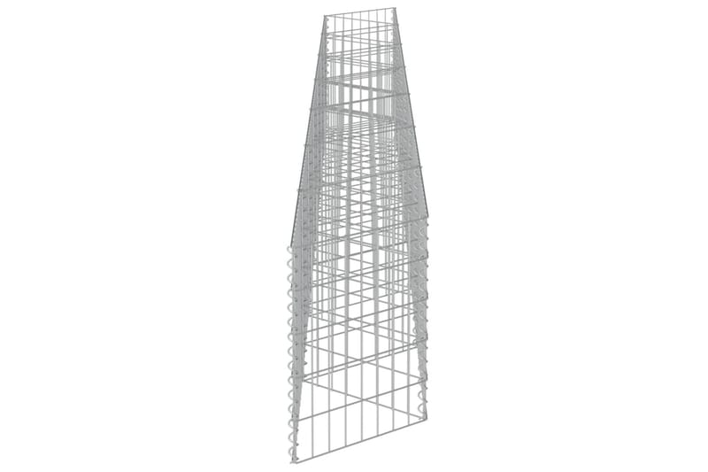 Gabion galvanisert stål 450x30x50 cm - Hus & oppussing - Innsynsbeskyttelse & innhegning - Mur