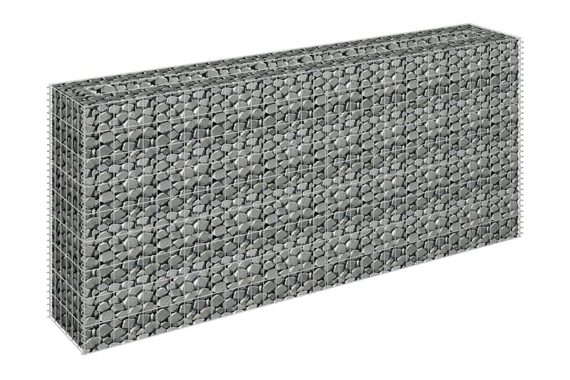 Gabion høybed galvanisert stål 180x30x90 cm - Gabion