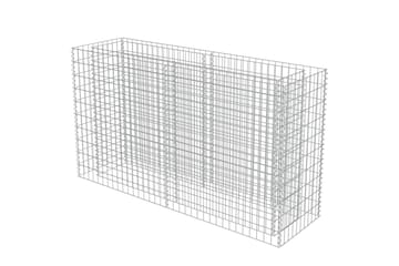 Gabion høybed galvanisert stål 180x50x100 cm - Hus & oppussing - Innsynsbeskyttelse & innhegning - Mur
