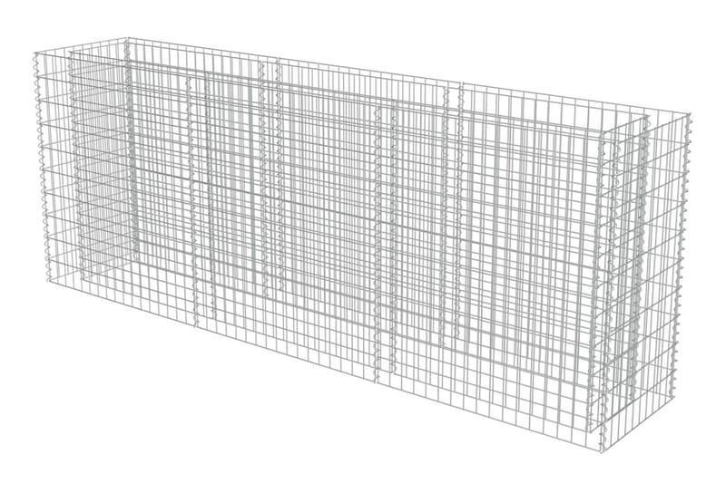 Gabion høybed galvanisert stål 270x50x100 cm - Gabion