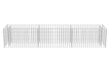 Gabion høybed galvanisert stål 270x50x50 cm - Hus & oppussing - Innsynsbeskyttelse & innhegning - Mur