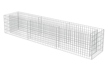 Gabion høybed galvanisert stål 270x50x50 cm - Hus & oppussing - Innsynsbeskyttelse & innhegning - Mur
