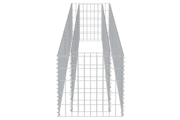 Gabion høybed galvanisert stål 270x50x50 cm - Hus & oppussing - Innsynsbeskyttelse & innhegning - Mur