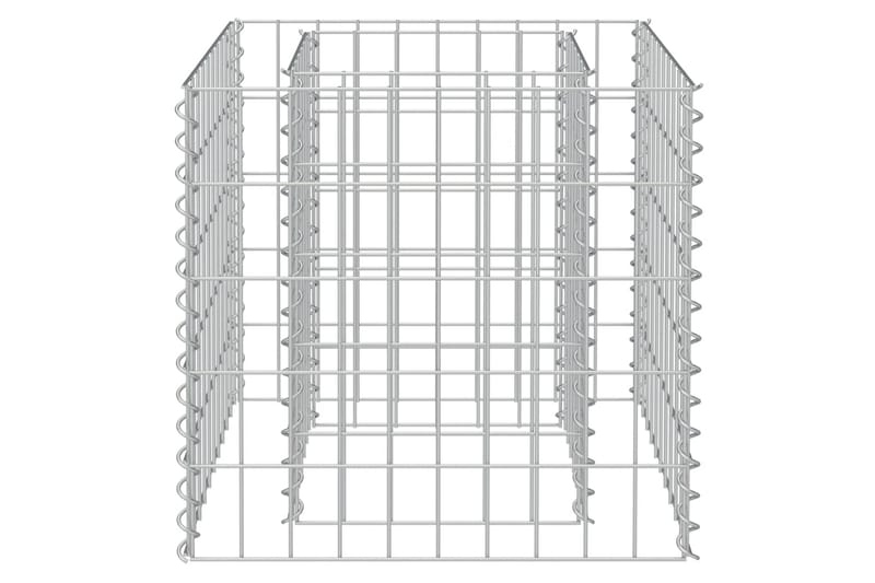Gabion høybed galvanisert stål 50x50x50 cm - Hus & oppussing - Innsynsbeskyttelse & innhegning - Mur