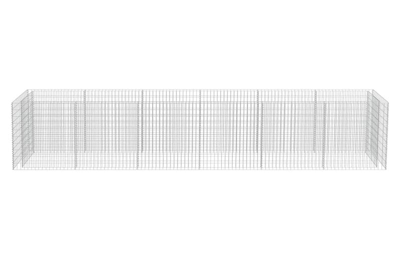 Gabion høybed galvanisert stål 540x90x100 cm - Hus & oppussing - Innsynsbeskyttelse & innhegning - Mur