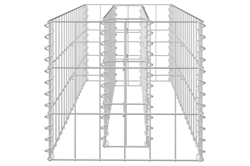 Gabion høybed galvanisert stål 90x30x30 cm - Hus & oppussing - Innsynsbeskyttelse & innhegning - Mur