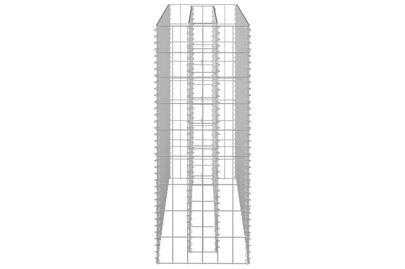Gabion høybed galvanisert stål 90x30x90 cm - Gabion