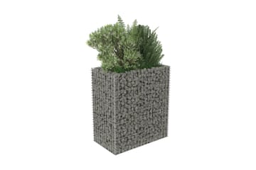 Gabion høybed galvanisert stål 90x50x100 cm - Hus & oppussing - Innsynsbeskyttelse & innhegning - Mur
