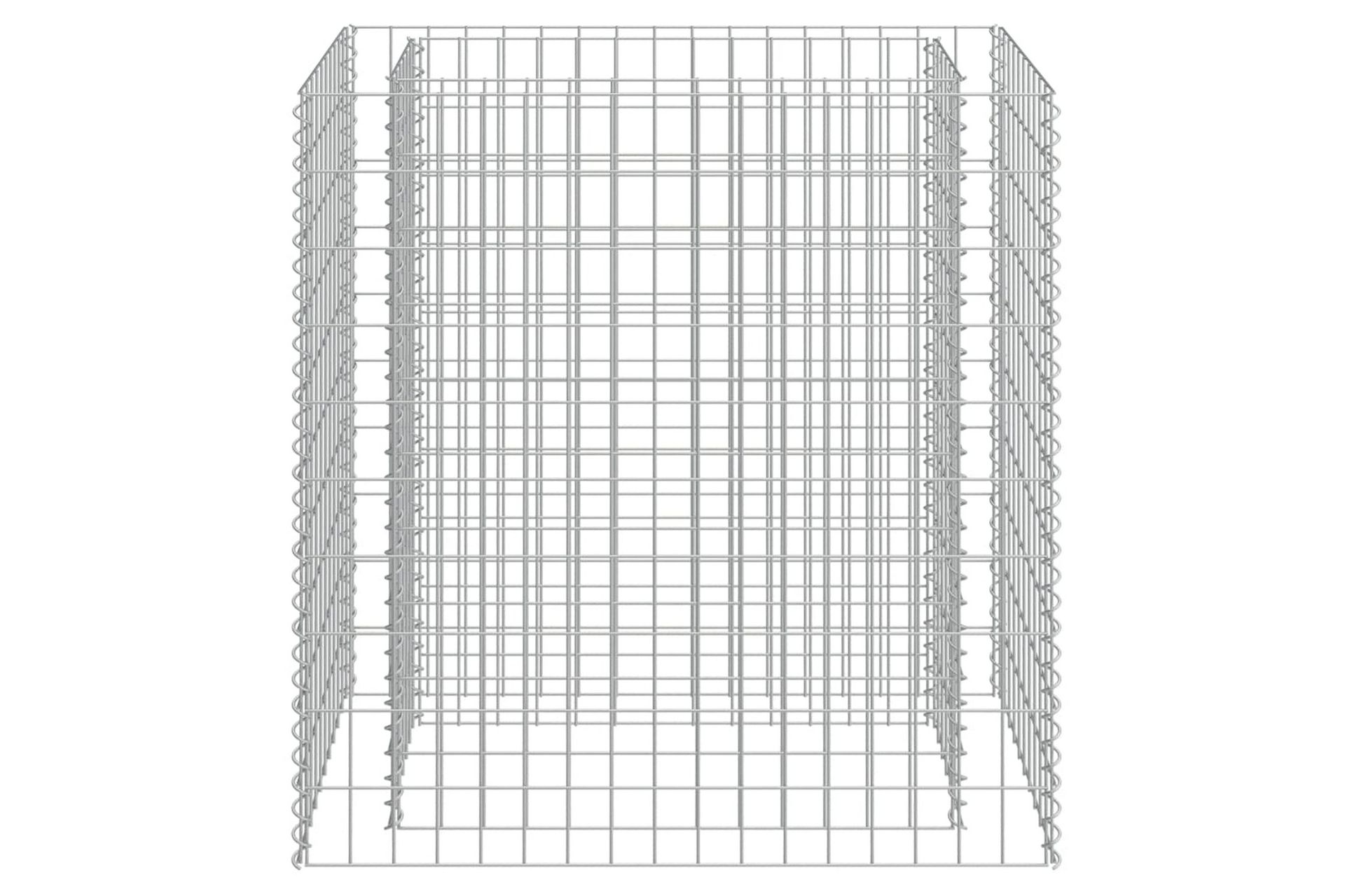 Gabion høybed galvanisert stål 90x50x100 cm - Hus & oppussing - Innsynsbeskyttelse & innhegning - Mur
