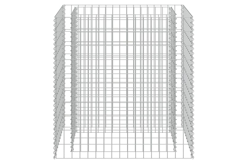 Gabion høybed galvanisert stål 90x50x100 cm - Hus & oppussing - Innsynsbeskyttelse & innhegning - Mur